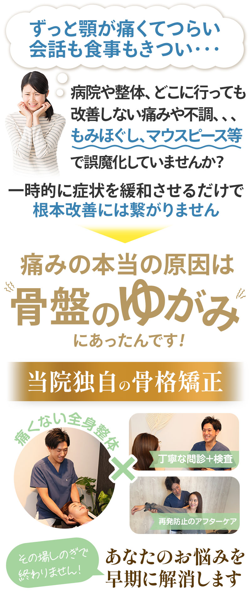 サブコンテンツ顎関節症